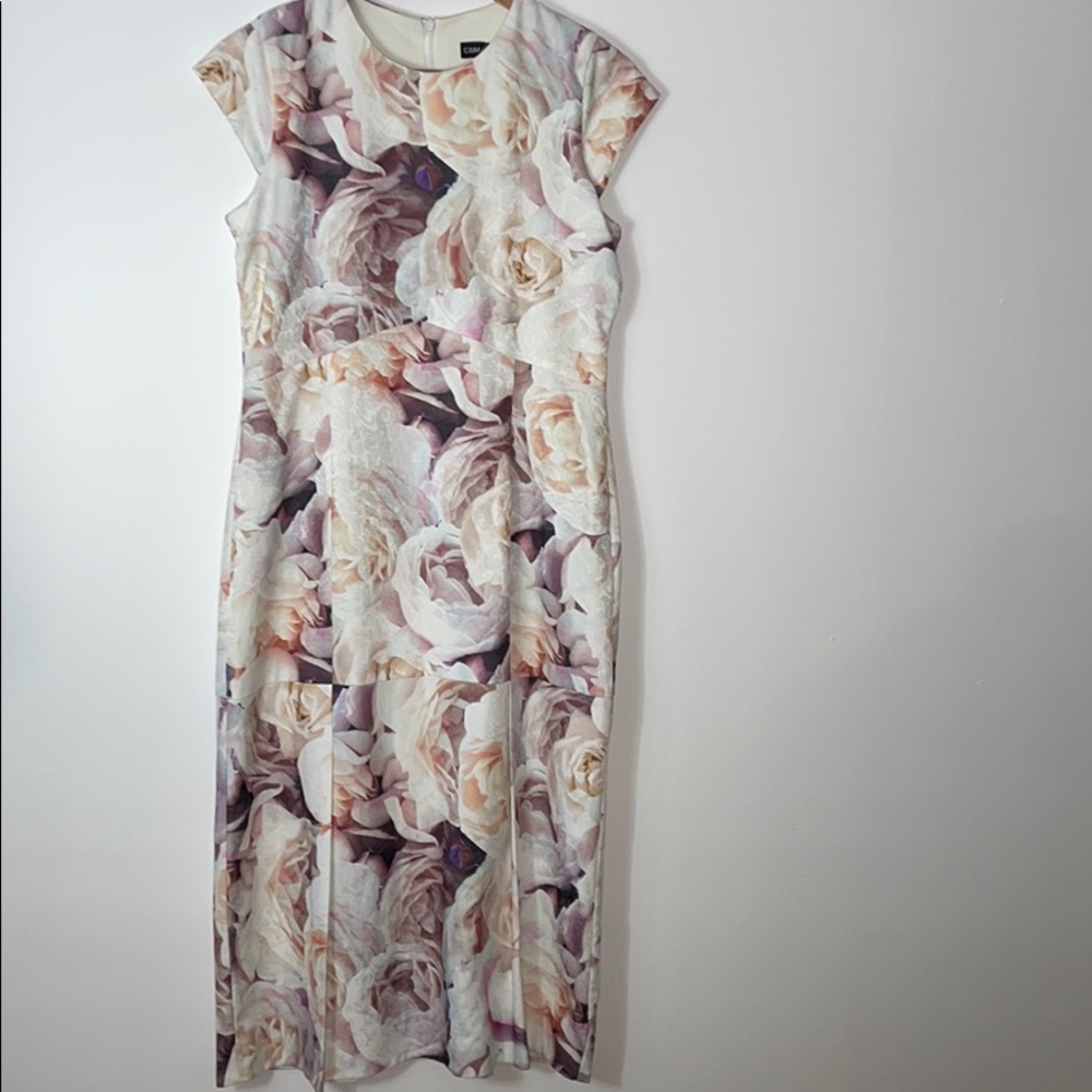 C&M collection floral dress size 40 (US 10)